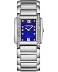 Stuhrling - S 4089.2 Serafine Rectangular Quartz Watch - Lyst