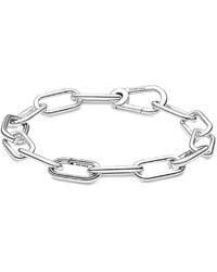 PANDORA - Me Sterling Link Chain Bracelet - Lyst