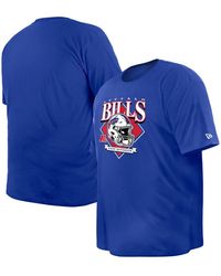 KTZ - Buffalo Bills Big And Tall Helmet T-shirt - Lyst