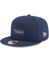 KTZ - New England Patriots 2025 Sideline Split Panel 9fifty Snapback Hat - Lyst