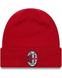 KTZ - Ac Milan Core Cuffed Knit Hat - Lyst