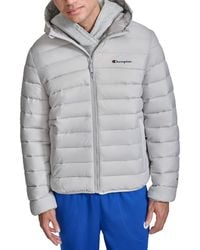 Champion - Performance Quilted Hooded Jacket - Lyst