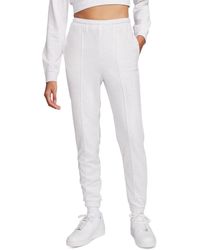 Nike - Sportswear Chill Terry Slim-fit High-waist French Terry Sweatpants - Lyst