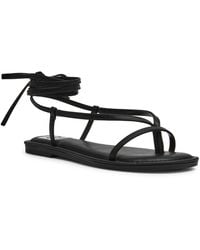 Dolce Vita - Jipsy Strappy Lace-up Gladiator Flat Sandals - Lyst