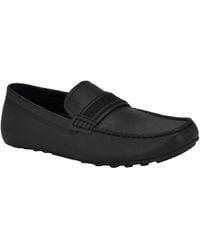 Calvin Klein - Synthetic Slip-On Loafers - Lyst