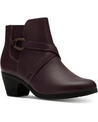 Clarks - Collection Emily2 Henley Wedge Booties - Lyst