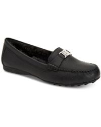 Giani Bernini Womens AXTONN Patent Leather Slip On Loafers Shoes BHFO 9040