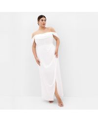 City Chic - Forbidden Love Maxi Dress - Lyst
