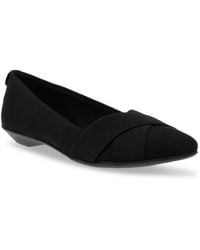 Anne Klein - Oalise Pointed Toe Flats - Lyst