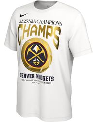 Nike - Denver nuggets 2023 Nba Finals Champions Celebration Roster T-shirt - Lyst