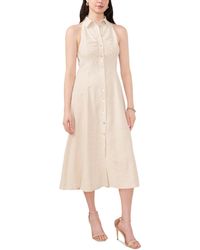 1.STATE - Ruched Shirtdress - Lyst