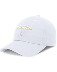 Nike - Â Michigan Wolverines Club Swoosh Performance Adjustable Hat - Lyst