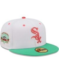 KTZ - White And Green Chicago White Sox Inaugural Season At Comiskey Park Watermelon Lolli 59fifty Fitted Hat - Lyst