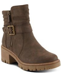 Spring Step - Smokies Lug Sole Booties - Lyst