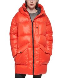 DKNY Synthetic Down-filled Long Puffer 