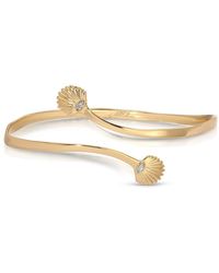 Ettika - Santorini Shell Arm Cuff Bracelet - Lyst