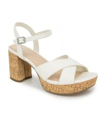 Kenneth Cole - Reeva Platform Heeled Dress Sandals - Lyst