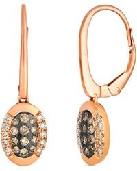 Le Vian - Nude And Chocolate Diamond Drop Earrings (0.49 Ct. T.w. - Lyst