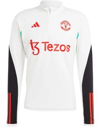 adidas - Manchester United 2023/24 Training Aeroready Quarter-zip Top - Lyst