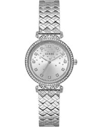 Guess - Analog Tone Steel Watch 32mm - Lyst