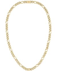 BOSS - Rian Ionic Plated Thin -tone Steel Necklace - Lyst