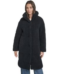 Levi's - Regular Sherpa Snap-closure Teddy Coat - Lyst