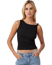 Cotton On - Margot Off The Shoulder Tank Top - Lyst