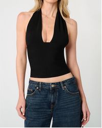 WeWoreWhat - Knit Halter Top - Lyst