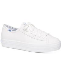 keds triple kick white leather