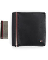 Tommy Hilfiger - Rfid Global Striped Passcase Wallet And Money Clip Set - Lyst