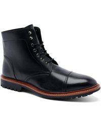 Anthony Veer - Ranveer Cap-toe rugged 6" Lace-up Boots - Lyst