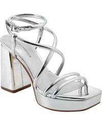 Marc Fisher - Gimie Block Heel Strappy Dress Sandals - Lyst