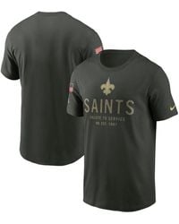 Nike - Jacksonville Jaguars 2025 Salute To Service Sideline Primary Edge Dri-fit T-shirt - Lyst