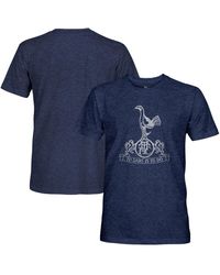 1863fc - Tottenham Hotspur Retro Mono Badge Vintage Tri-blend T-shirt - Lyst