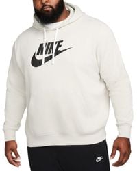 Nike - Sportswear Club Fleece Graphic Pullover Hoodie - Lyst