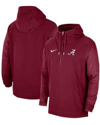 Nike - Alabama Tide 2023 Coach Half-zip Hooded Jacket - Lyst