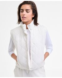 ID Ideology - Reversible Sherpa Zip-front Vest - Lyst