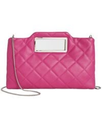INC International Concepts - Juditth Handle Quilted Clutch - Lyst