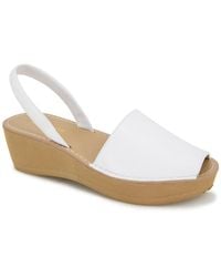Kenneth Cole - Fine Glass Wedge Sandals - Lyst