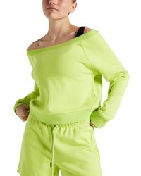 Electric Yoga - S Off Shoulder Sweatshirt - Lyst