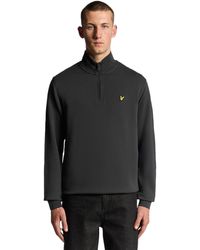 Lyle & Scott - Loopback Quarter Zip Sweat - Lyst