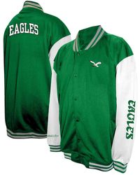 Profile - Philadelphia Eagles Big Tall Full-snap Varsity Jacket - Lyst