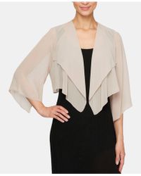 alex evenings chiffon cover up