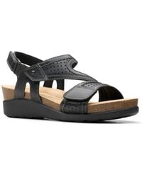 Clarks - Calenne Carmen Slip On Flat Sandals - Lyst
