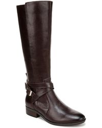 Naturalizer - Rena 2 Wide Calf Knee High Block Heel Riding Boots - Lyst
