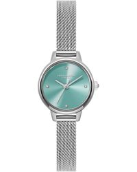 Olivia Burton - Mini Classic Tone Stainless Steel Mesh Bracelet Watch - Lyst