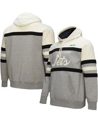 Mitchell & Ness - Â New York Jets Head Coach Vintage Logo Pullover Hoodie - Lyst