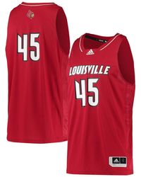 adidas - Number 45 Louisville Cardinals Swingman Basketball Jersey - Lyst