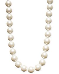 Charter Club - Imitation 14mm Pearl Collar Necklace - Lyst