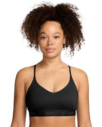 Nike - Indy Light-support Padded Adjustable Sports Bra - Lyst